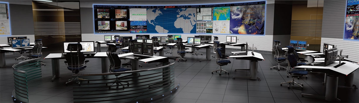 Специализированная диспетчерская мебель